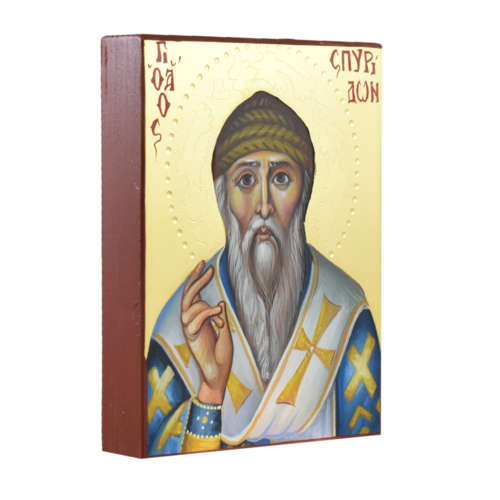 Αγιογραφία Άγιος Σπυρίδων 0013 - 1 | Επίσημο Eshop Ι. Ν. Αγίου Σπυρίδωνος​