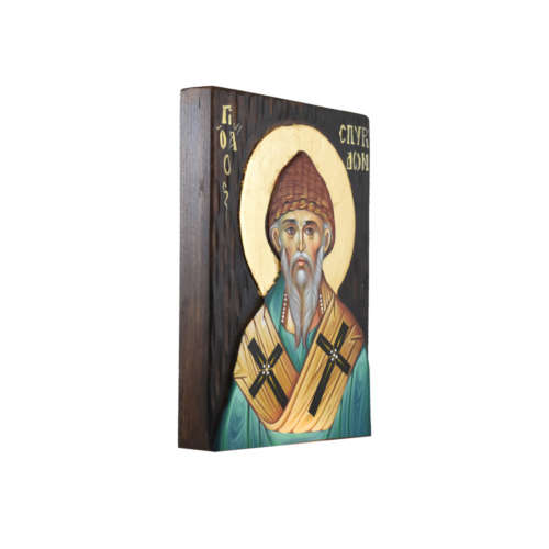 Αγιογραφία Άγιος Σπυρίδων 0069 - 1 | Επίσημο Eshop Ι. Ν. Αγίου Σπυρίδωνος​