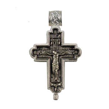 Ασημένιος Σταυρός 9348A | Επίσημο Eshop Ι. Ν. Αγίου Σπυρίδωνος​