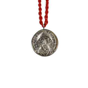 Μενταγιόν Ασημένιο Αγίου Σπυρίδωνα 0870 | Επίσημο Eshop Ι. Ν. Αγίου Σπυρίδωνος​