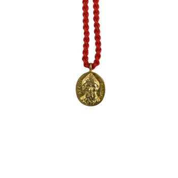 Μενταγιόν Επίχρυσο Αγίου Σπυρίδωνα 0875 | Επίσημο Eshop Ι. Ν. Αγίου Σπυρίδωνος​