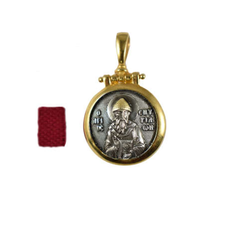 Μενταγιόν Αγίου Σπυρίδωνα 9355X | Επίσημο Eshop Ι. Ν. Αγίου Σπυρίδωνος​