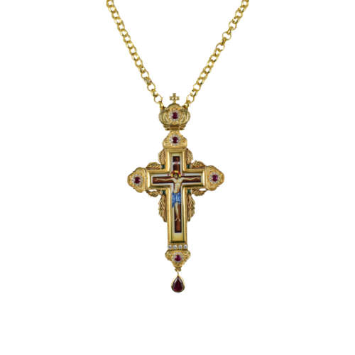 Нагрудный крест Святого Спиридона SA001