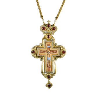 Нагрудный крест Святого Спиридона SA341