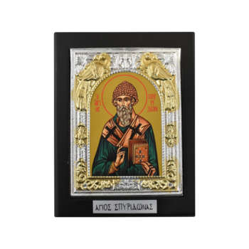 Металлическая икона Святого Спиридона 91